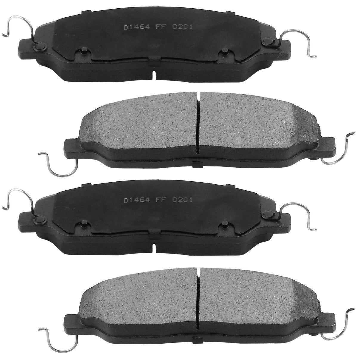 MotorbyMotor Front Brake Rotors & Brake Pad Kit 316mm Drilled & Slotted Design Fits for Ford Mustang (Excluded 2010 Base Model) MotorbyMotor