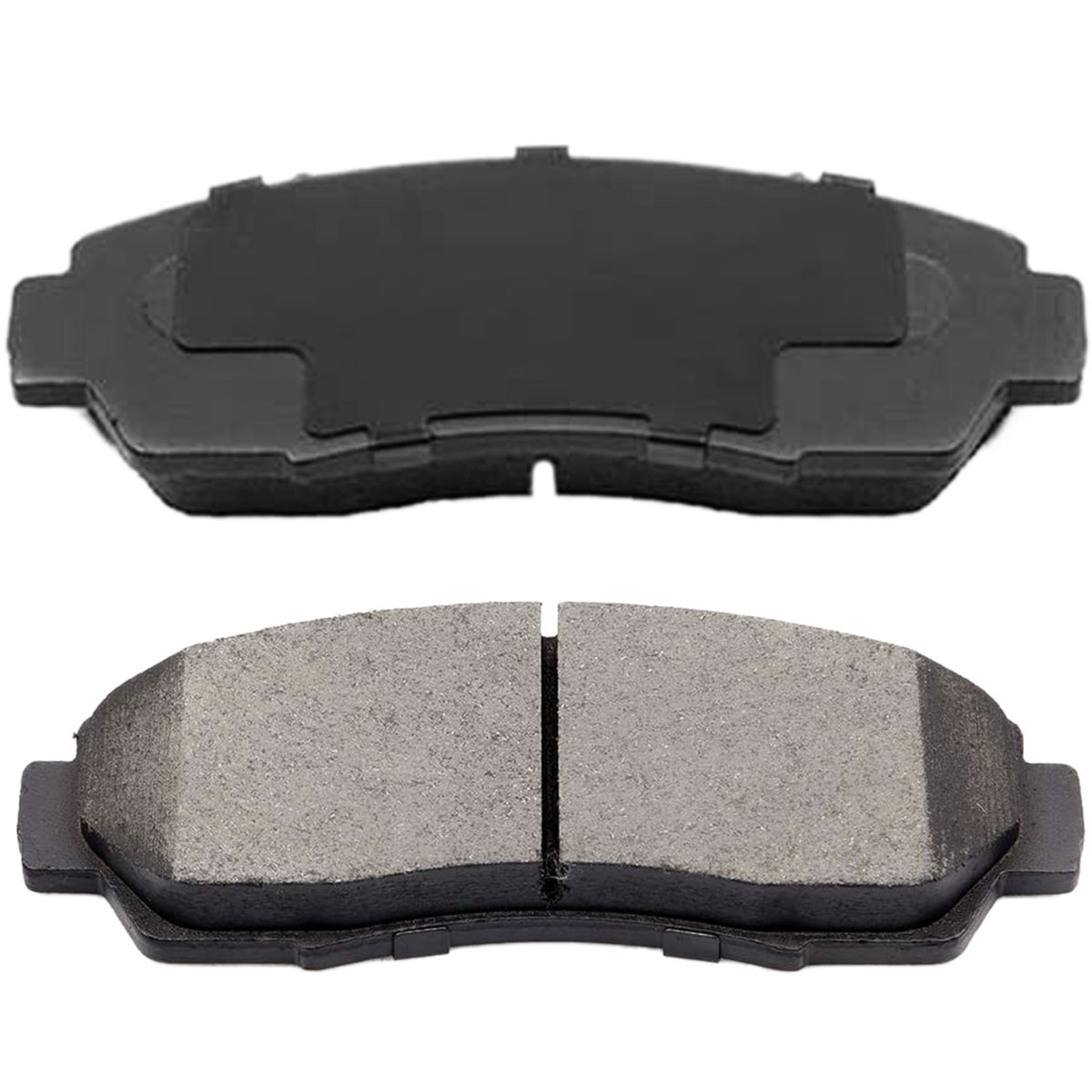 MotorbyMotor 4PC Front Ceramic Brake Pads with Hardware Kits, Honda Crosstour CR-V Odyssey Accord Crosstour Passport Low Dust Brake Pad (All Models) MotorbyMotor