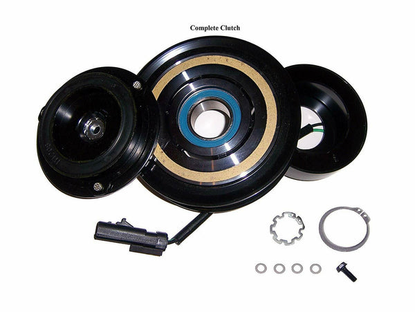 (3.7L or 4.7L) A/C Compressor Clutch Assembly Kit Fit Dodge Ram 1500, Dodge Dakota 2004 2005 2006 2007 AC Clutch Kit Compressor Assembly MotorbyMotor