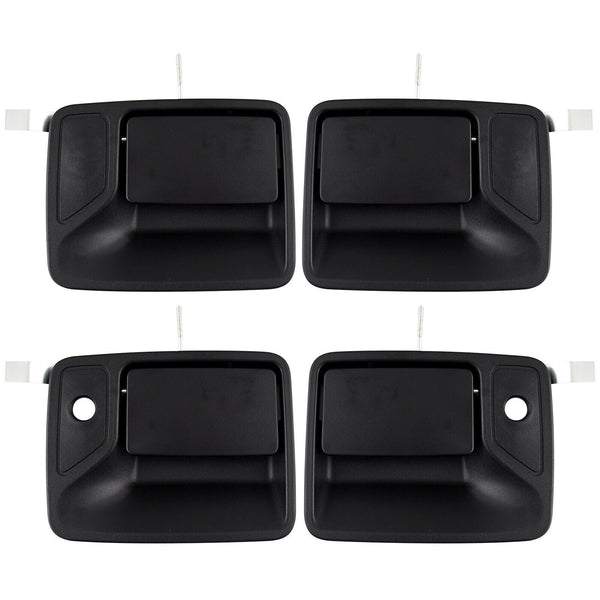 MotorbyMotor Door Handles Exterior Kit Set of 4 For Excursion F250 F350 F450 F550 Super Duty MotorbyMotor
