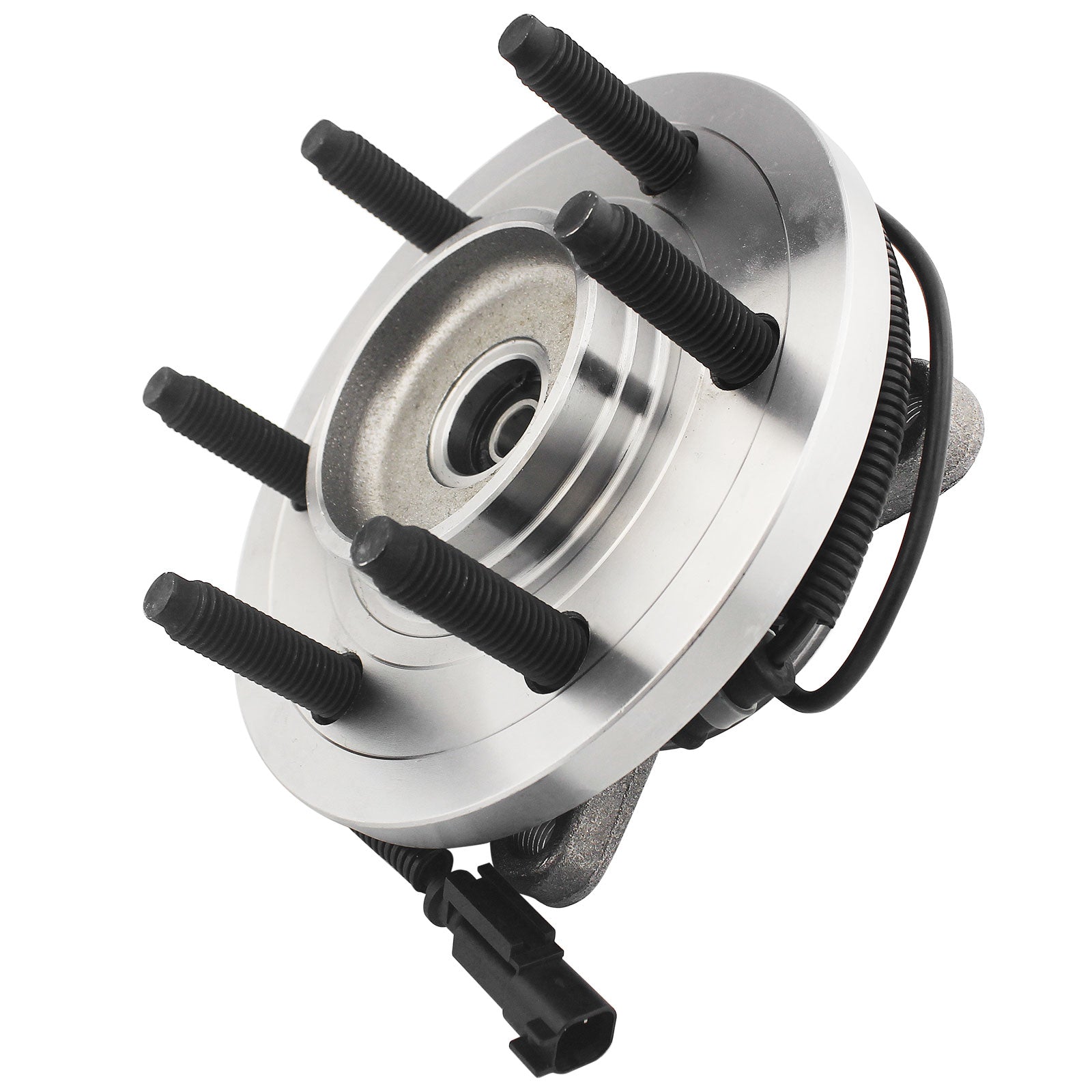 MotorbyMotor 515142 Front Wheel Bearing and Hub Assembly 4WD with 6 LugsFits for Ford F-150 Expedition, Lincoln Navigator Hub Bearing (w/ABS, 4x4; Excludes Heavy Duty) ) MotorbyMotor