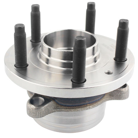 MotorbyMotor 512460 Front/Rear Wheel Bearing and Hub Assembly with 5 Lugs fits for Ford Explorer,Ford Police Interceptor Utility Low-Runout OE Directly Replacement Hub Bearing MotorbyMotor