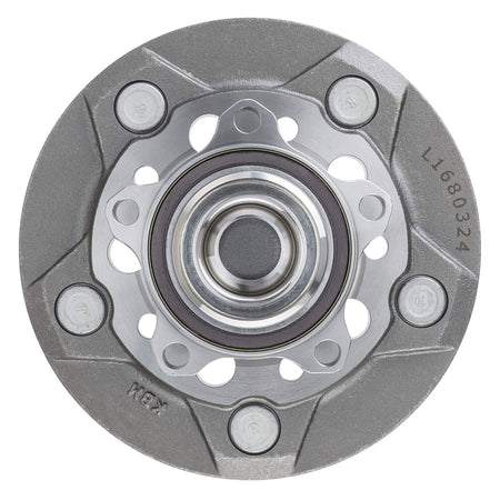 MotorbyMotor 515153 Front Wheel Bearing and Hub Assembly with 5 Lugs fits for Ford Transit 150 250 350 [SRW Models ONLY] Low-Runout OE Directly Replacement Hub Bearing MotorbyMotor