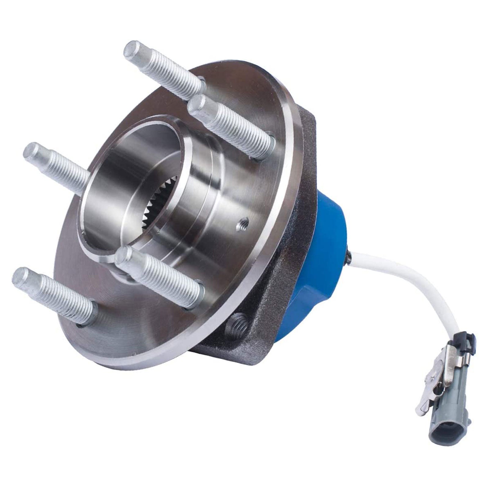 MotorbyMotor 512223 Rear Wheel Bearing and Hub Assembly with 5 Lugs, 2003-2007 Cadillac CTS, 2005-2011 Cadillac STS Low-Runout OE Directly Replacement w/ABS MotorbyMotor