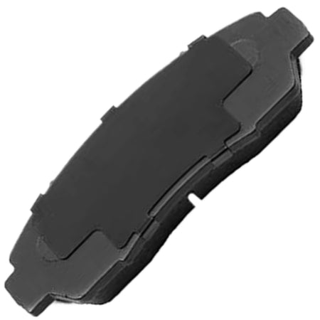 MotorbyMotor 4PC Front Ceramic Brake Pads with Hardware Kits, Honda Crosstour CR-V Odyssey Accord Crosstour Passport Low Dust Brake Pad (All Models) MotorbyMotor