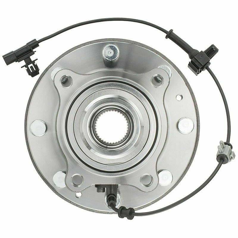 MotorbyMotor 515144 (4WD) Front Heavy Duty Wheel Bearing Assembly with 8 Lugs for Chevy Silverado 2500HD 3500HD, GMC Sierra 2500HD 3500HD Wheel Bearing Hub Assembly (DRW, w/ABS)-Dual Rear Wheel MotorbyMotor