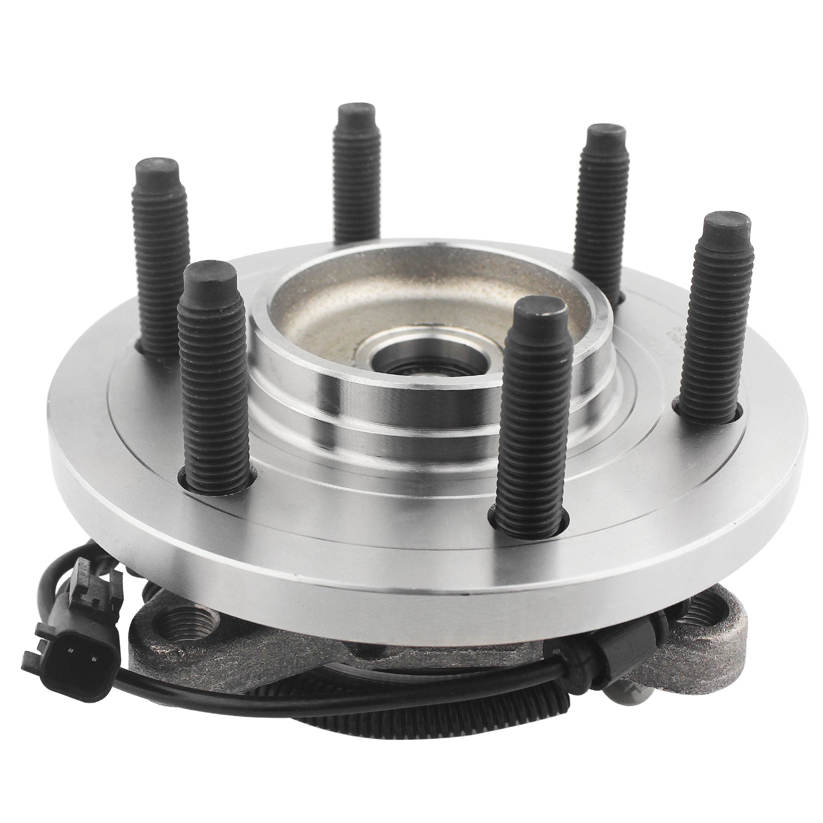 MotorbyMotor 515142 Front Wheel Bearing and Hub Assembly 4WD with 6 LugsFits for Ford F-150 Expedition, Lincoln Navigator Hub Bearing (w/ABS, 4x4; Excludes Heavy Duty) ) MotorbyMotor