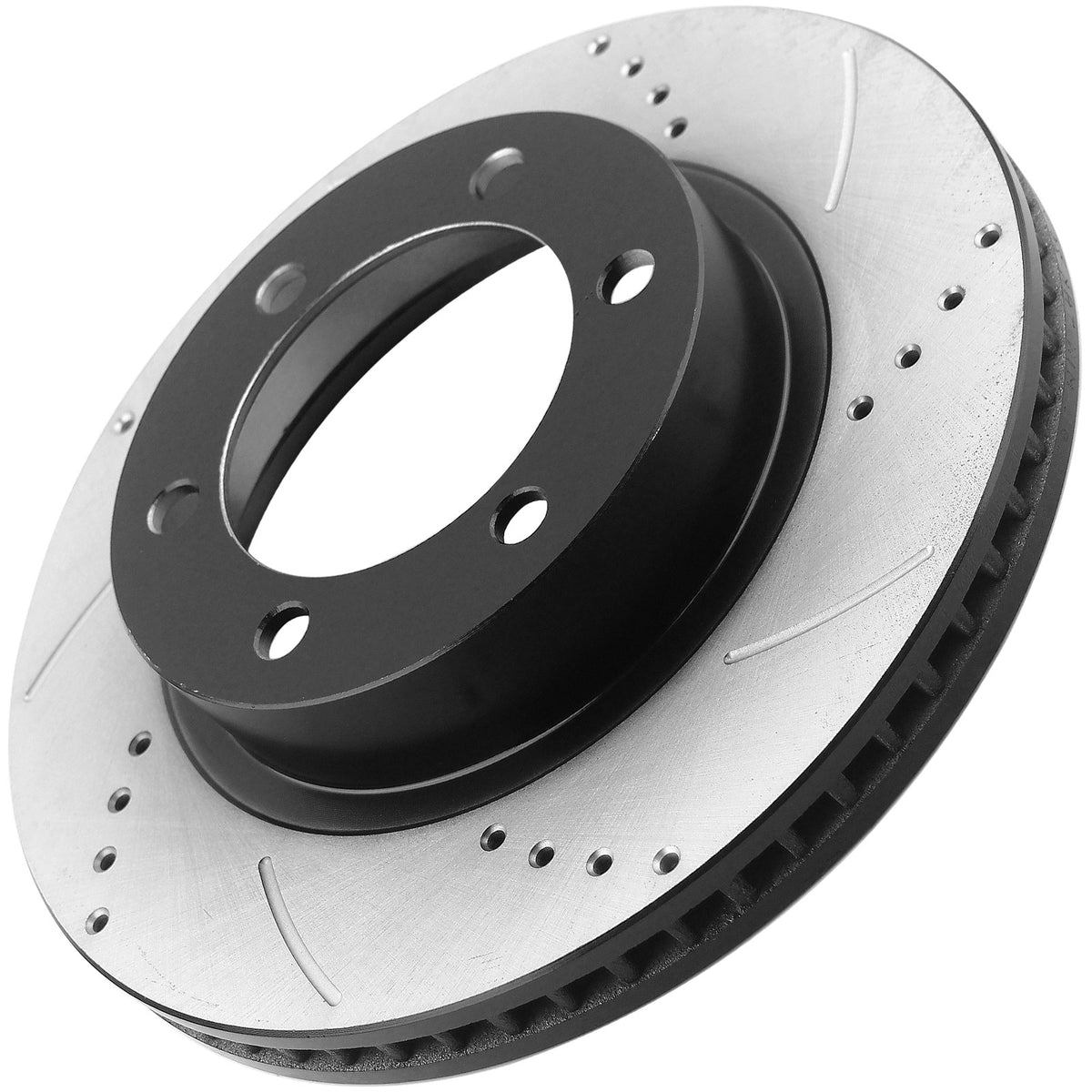 MotorbyMotor Front Brake Rotors 319mm Drilled & Slotted Brake Rotor Fits for Toyota 4Runner 2003 - 2009, Toyota FJ Cruiser 2007 - 2014, Toyota Tacoma 2005 - 2020 MotorbyMotor