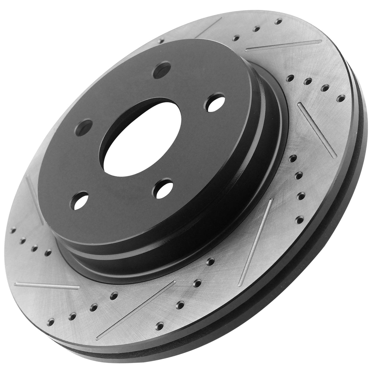 MotorbyMotor Front Brake Rotors 336mm Drilled & Slotted Brake Rotor Fits for Dodge Ram 1500 Dakota Durango, Ram 1500 4000, Chrysler Aspen MotorbyMotor
