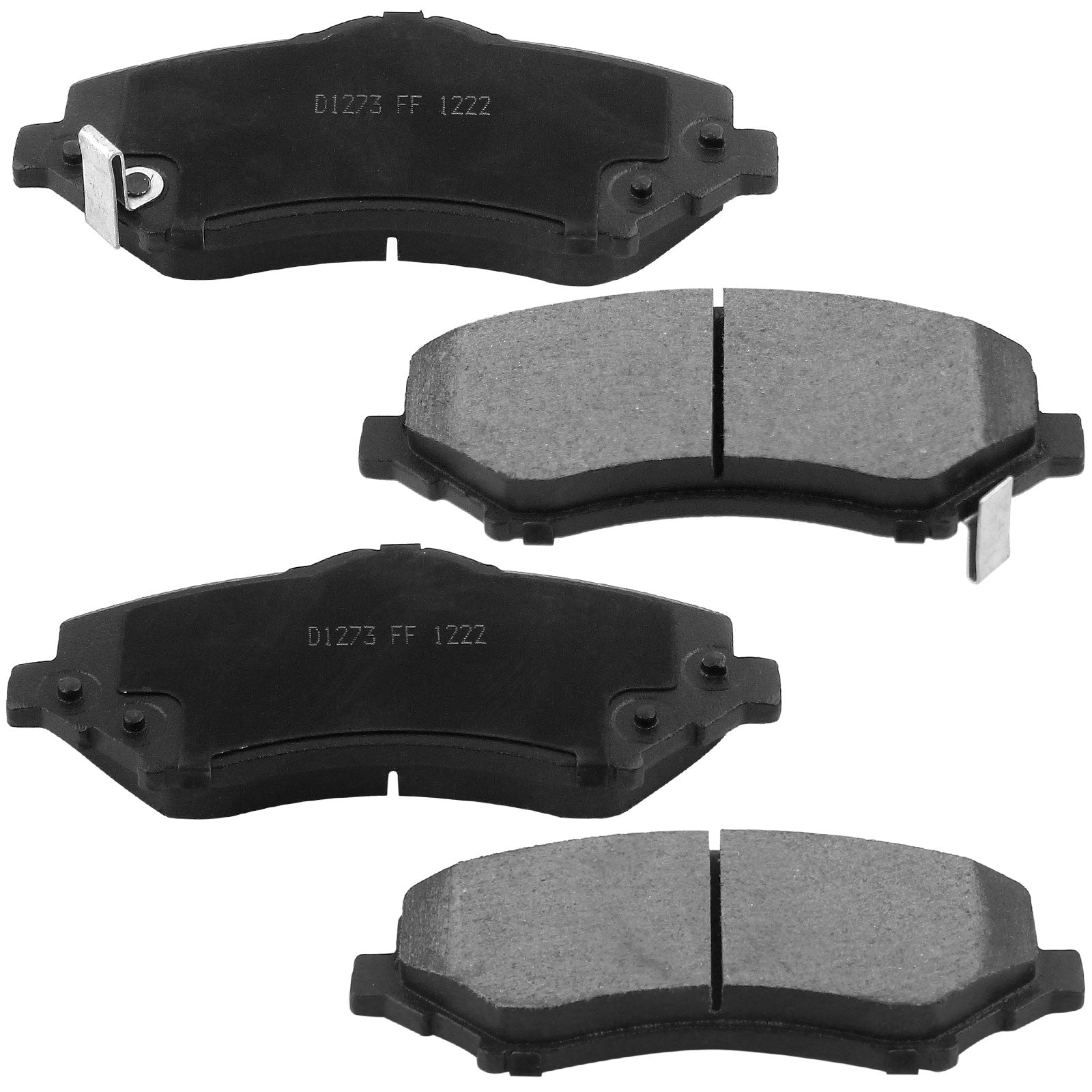 MotorbyMotor Front Brake Rotors 302mm Drilled & Slotted Design Brake Rotor & Brake Pad kit Fits for Dodge Nitro 2007-2011, Jeep Liberty 2008-2012-(Standard Brake Option (302mm Rotor Size) MotorbyMotor