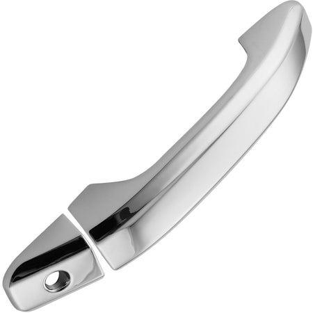 MotorbyMotor 4 Pcs Chrome Exterior Door Handle Fits for Chevy Silverado 1500 2500HD 3500HD Suburban Tahoe, GMC Sierra 1500 2500HD 3500HD Yukon XL Car Door Handle MotorbyMotor