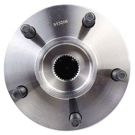MotorbyMotor 513206 Front Wheel Bearing and Hub Assembly with 5 Lugs Fits for Pontiac Pursuit G5, Chevrolet Cobalt HHR, Saturn Ion Red Line Hub Bearing (w/ABS) MotorbyMotor