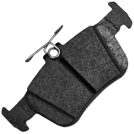 4PC Rear Ceramic Brake Pads with Hardware Kits Fits for Ford Edge Escape Fusion Police Responder, Lincoln Continental MKC MKX MKZ Nautilus Low Dust Brake Pad MotorbyMotor