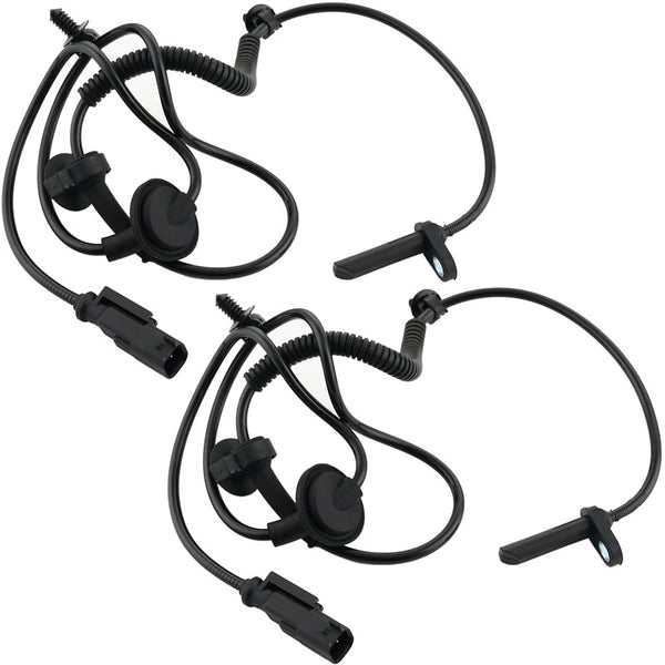 Front ABS Wheel Speed Sensor ALS2039 Fits for 08-17 Buick Enclave, 09-17 Chevrolet Traverse, 07-16 GMC Acadia, 17 GMC Acadia Limited, 07-10 Saturn Outlook-ABS Sensor-2 Pack MotorbyMotor