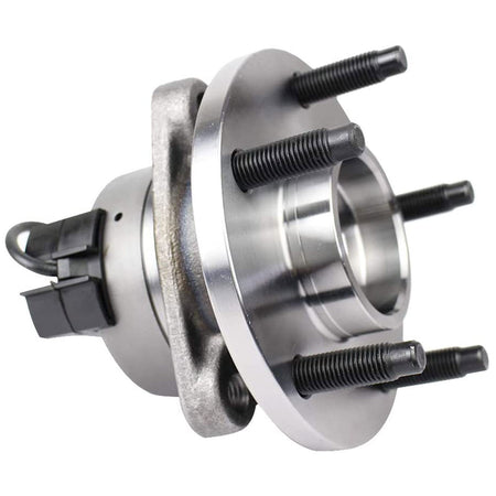 MotorbyMotor 513206 Front Wheel Bearing and Hub Assembly with 5 Lugs Fits for Pontiac Pursuit G5, Chevrolet Cobalt HHR, Saturn Ion Red Line Hub Bearing (w/ABS) MotorbyMotor