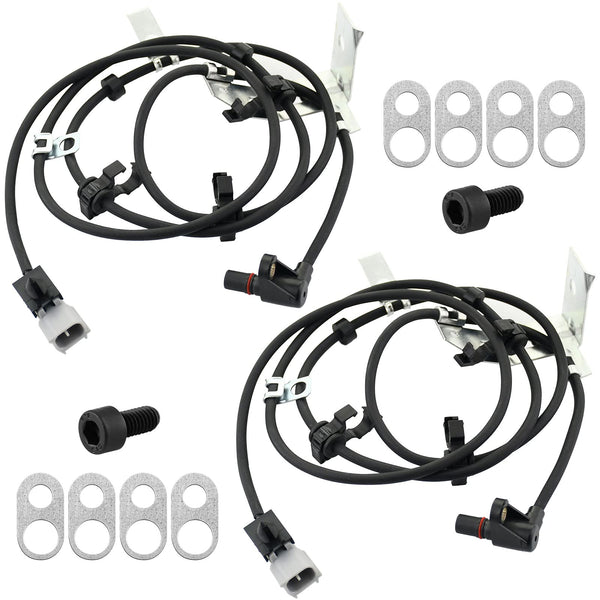 Chevrolet Malibu, Pontiac G6 Saturn Aura MotorbyMotor 513214 Front Wheel Bearing and Hub Assembly with ABS 5 Lugs + Front Rear Brake Rotors & Pads Including CLEANER DOT4 FLUID MotorbyMotor