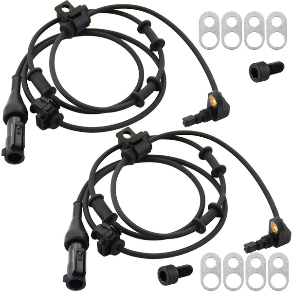 MotorbyMotor 515127 Front Wheel Speed ABS Sensor  Infiniti QX56 QX80, Nissan Armada Wheel Speed ABS Assembly (All Models)-2PK MotorbyMotor