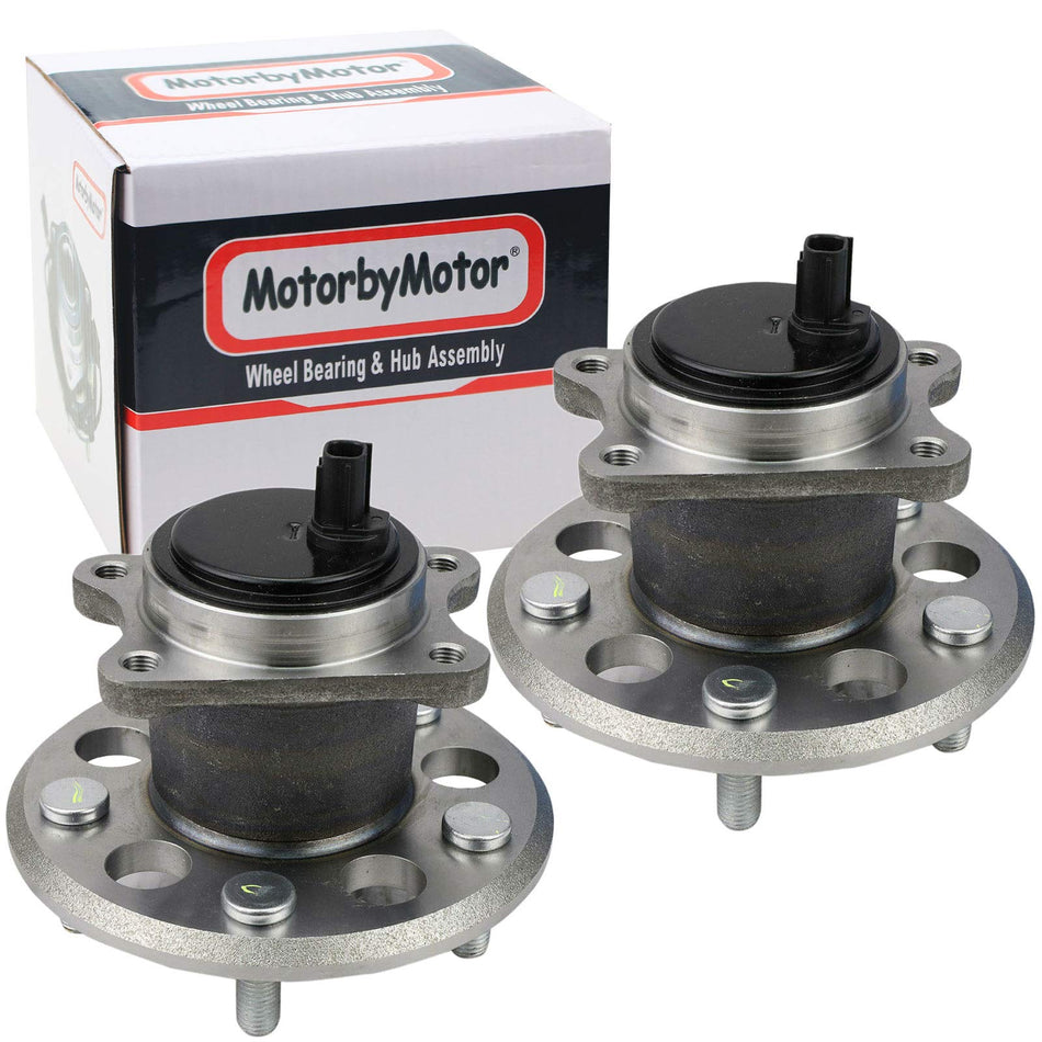 MotorbyMotor 515160 (4WD) Front Wheel Bearing and Hub Assembly & Bolts for Cadillac Escalade ESV EXT, Chevrolet Avalanche Silverado 1500 Suburban Tahoe, GMC Sierra 1500 Denali Yukon XL 917517 MotorbyMotor