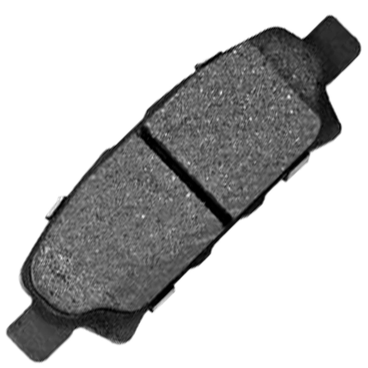 Rear Ceramic Brake Pads w/Hardware Kits Fits Chrysler 200 Sebring, Dodge Avenger Caliber, Jeep Compass Patriot, Mitsubishi Lancer-Ceramic Low Dust Brake Pad-4 Pack MotorbyMotor