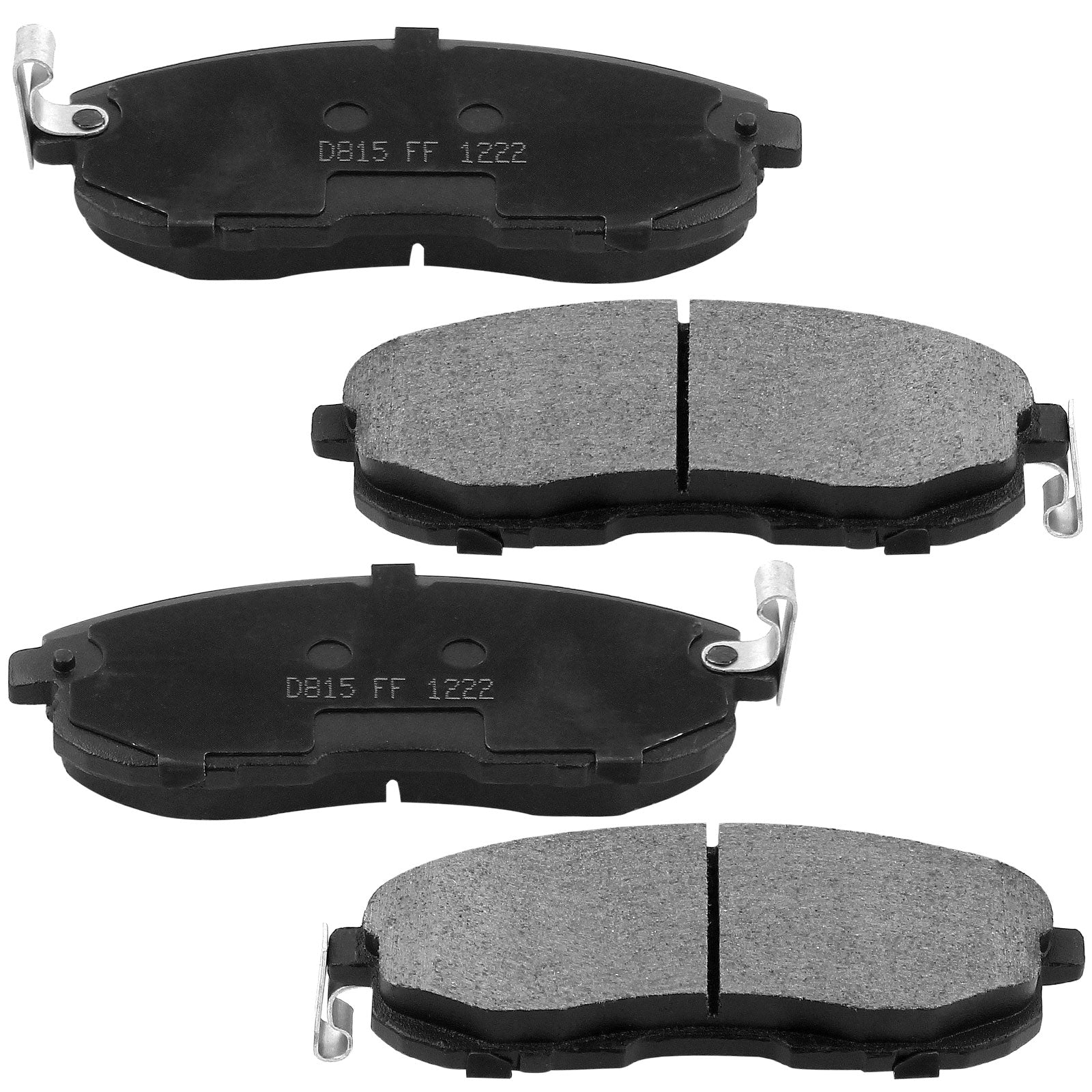 MotorbyMotor Rear Brake Rotors 296mm Drilled & Slotted Design Brake Rotor & Brake Pad kit Including CLEANER DOT4 FLUID Fits for Infiniti I35, Nissan Maxima Altima MotorbyMotor