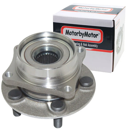 MotorbyMotor 513265 Front Wheel Bearing and Hub Assembly with 5 Lugs fits for Toyota Prius Low-Runout OE Directly Replacement Hub Bearing MotorbyMotor