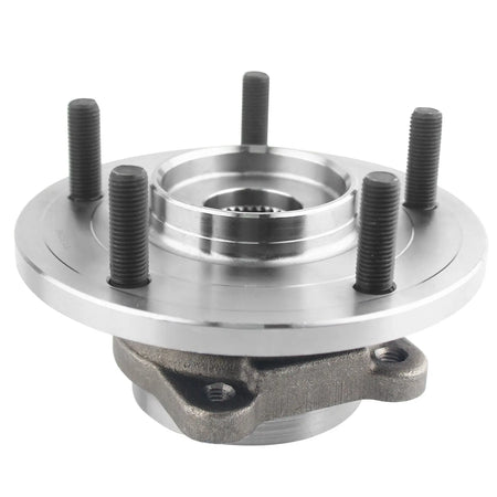 MotorbyMotor 513286 Front Wheel Bearing and Hub Assembly with 5 Lugs fits for Dodge Journey Low-Runout OE Directly Replacement Hub Bearing w/ABS MotorbyMotor