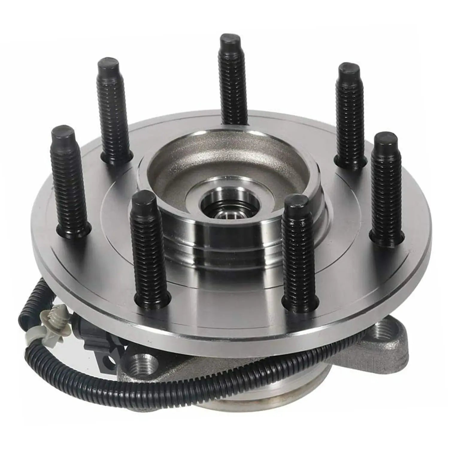MotorbyMotor 513326 Front Wheel Bearing and Hub Assembly with 7 Lugs Fits for Ford F-150 2011-2014 Hub Bearing Assembly (w/ABS, 2WD 4WD Heavy Duty Payload) MotorbyMotor