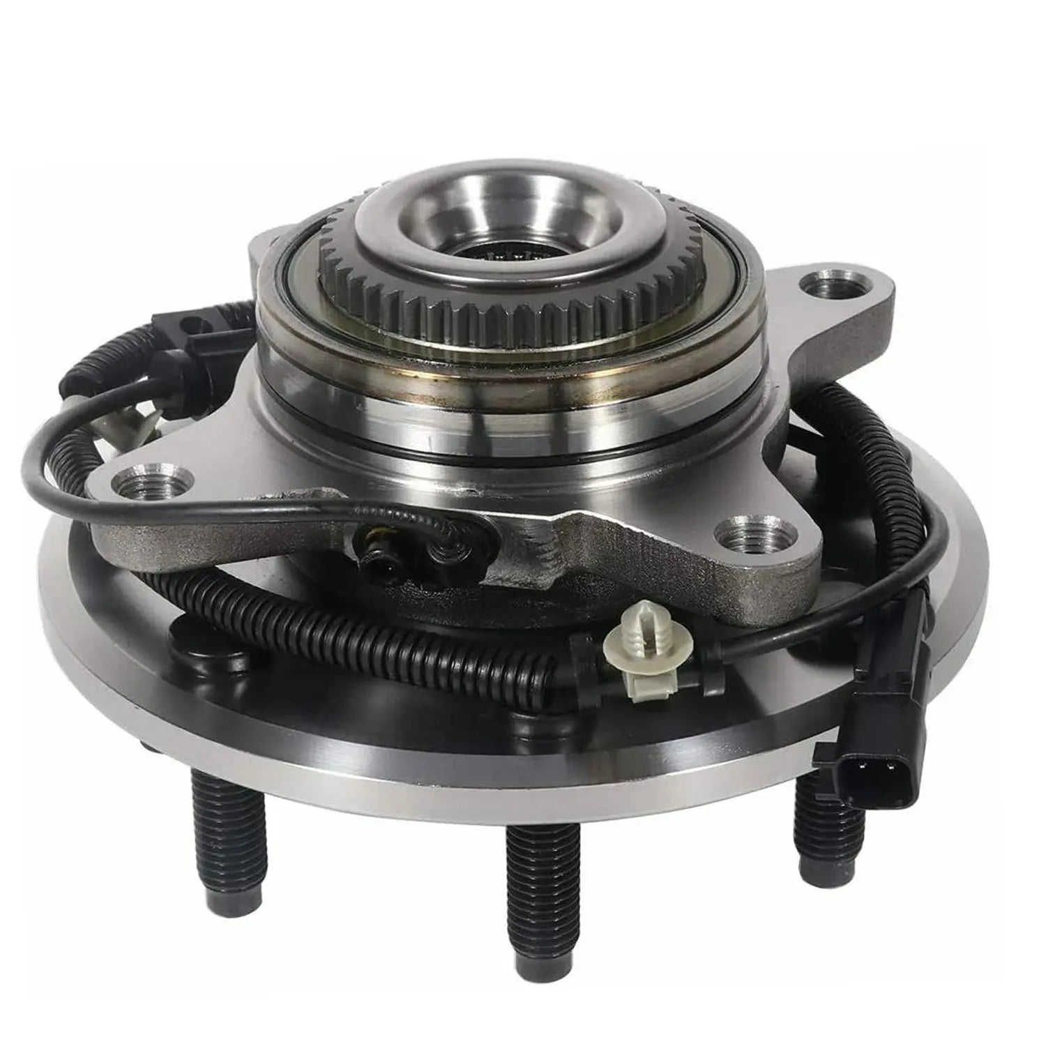 MotorbyMotor 513326 Front Wheel Bearing and Hub Assembly with 7 Lugs Fits for Ford F-150 2011-2014 Hub Bearing Assembly (w/ABS, 2WD 4WD Heavy Duty Payload) MotorbyMotor