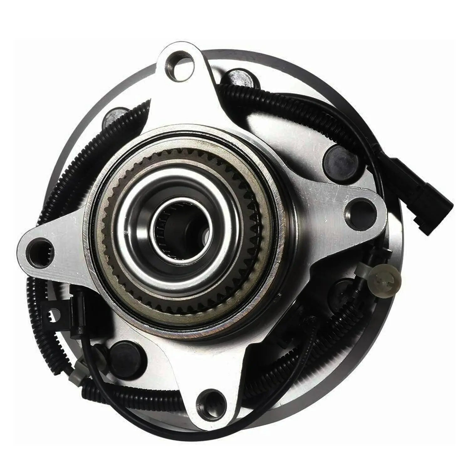 MotorbyMotor 513326 Front Wheel Bearing and Hub Assembly with 7 Lugs Fits for Ford F-150 2011-2014 Hub Bearing Assembly (w/ABS, 2WD 4WD Heavy Duty Payload) MotorbyMotor