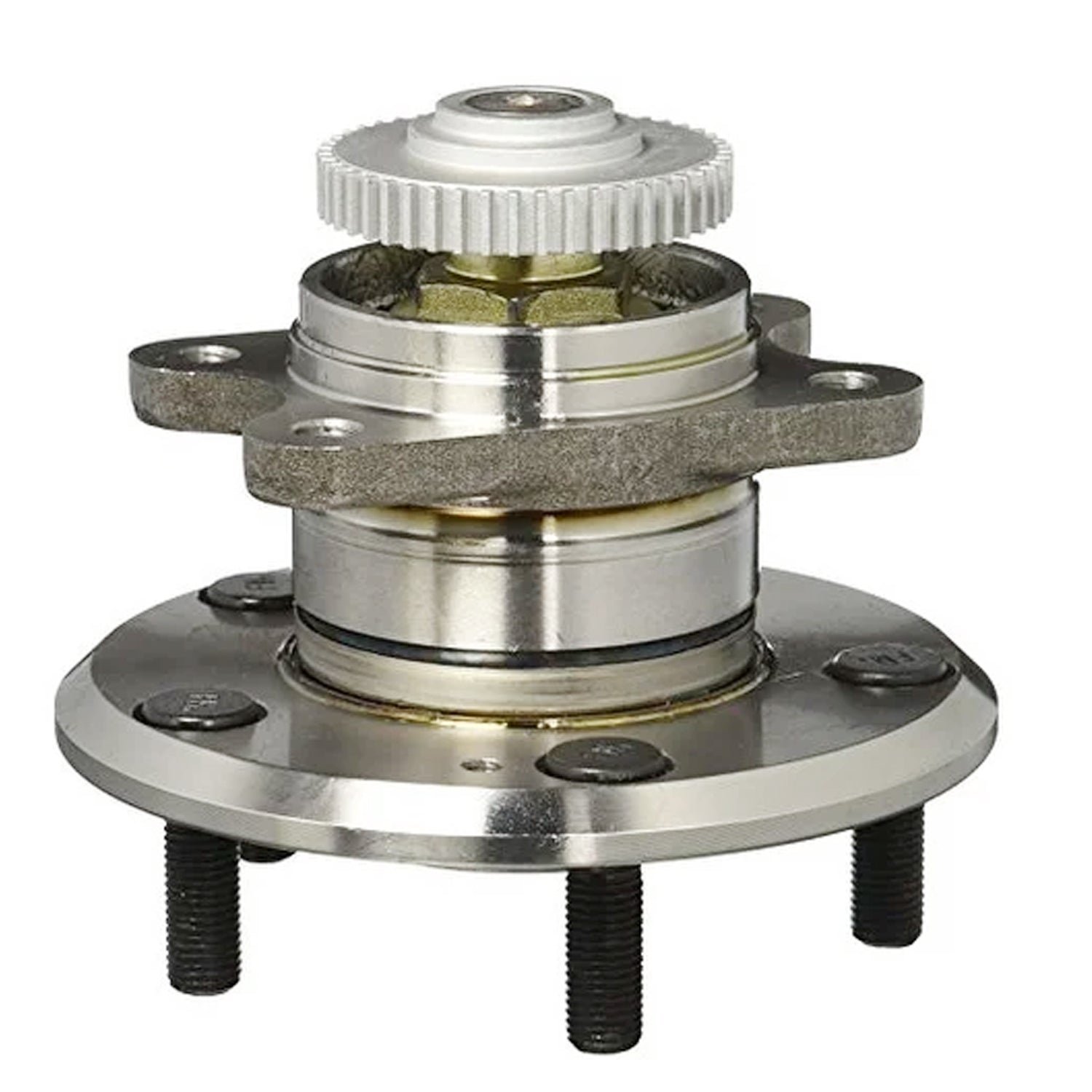 MotorbyMotor 512265 Rear Heavy Duty Wheel Bearing and Hub Assembly with 5 Lugs, 2006-2009 Hyundai Sonata, 2007-2010 Kia Magentis Optima (w/ABS) MotorbyMotor
