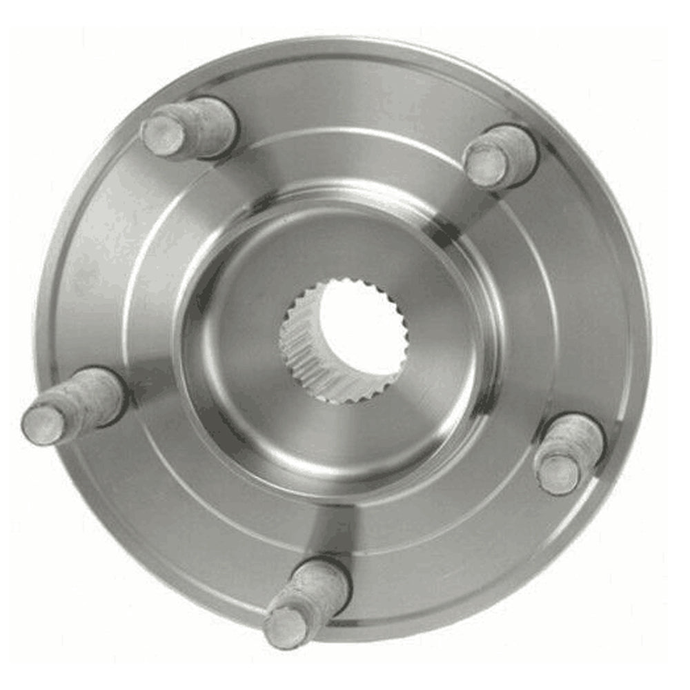 MotorbyMotor 512335 Rear Wheel Bearing and Hub Assembly with 5 Lugs Fits for Ford Edge, Lincoln MKX Low-Runout OE Directly Replacement (AWD, Non-ABS) MotorbyMotor