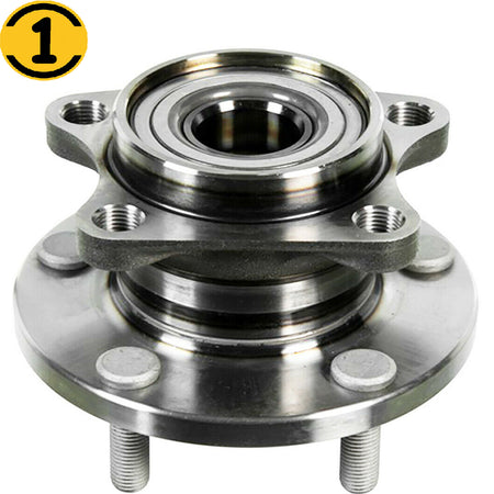 MotorbyMotor 512449 Rear Wheel Bearing and Hub Assembly with 5 Lug fits for Mazda CX9 Low-Runout OE Directly Replacement Hub Bearing AWD MotorbyMotor