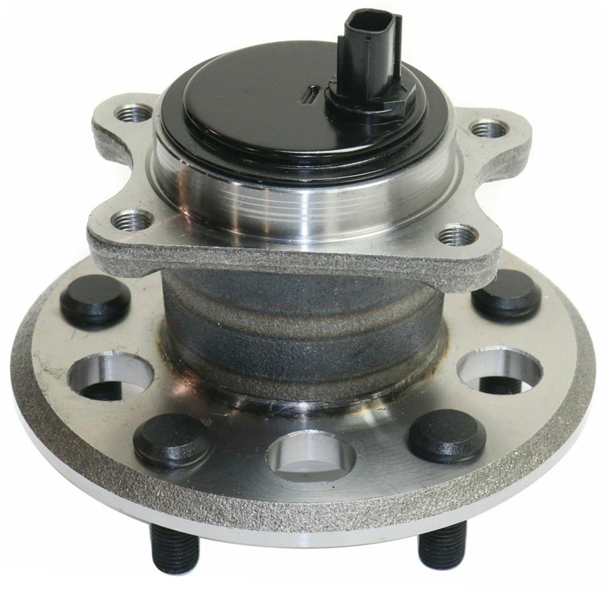 MotorbyMotor 512455 Rear Passenger Wheel Bearing and Hub Assembly with 5 Lugs Fits for 2013-2018 Toyota Avalon, 2012-2017 Toyota Camry Low-Runout OE Directly Replacement Hub Bearing (w/ABS, Right LH) MotorbyMotor