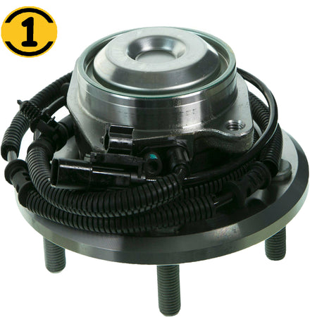 MotorbyMotor 512493 Rear Wheel Bearing Hub Assembly with 5 Lugs Fits for 2012-2016 Chrysler Town & Country, 12-19 Dodge Grand Caravan,Ram C/V, Volkswagen Routan Hub Bearing Assembly MotorbyMotor