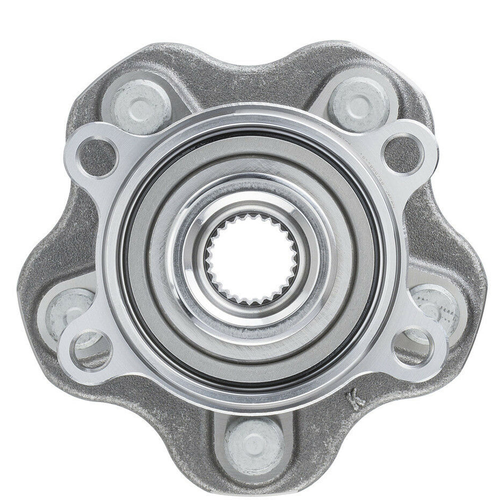 MotorbyMotor 512535 Rear Wheel Bearing and Hub Assembly with 5 Lugs fits for Nissan Juke Rogue Qashqai Select Low-Runout OE Directly Replacement Hub Bearing AWD MotorbyMotor