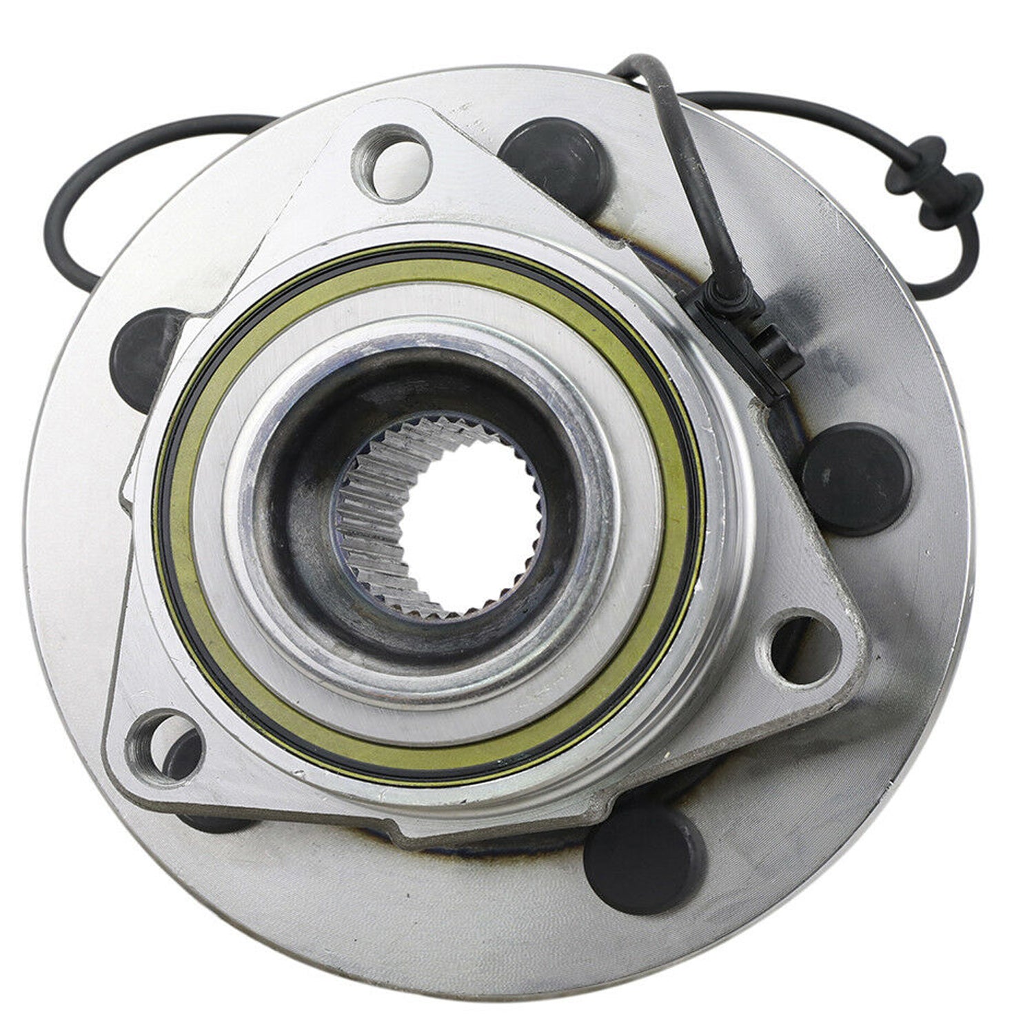 MotorbyMotor 513207 Front Wheel Bearing andHub Assembly with 5 Lugs Fits for 2004 2005 Dodge Durango Low-Runout OE Directly Replacement Hub Bearing (w/ABS) MotorbyMotor