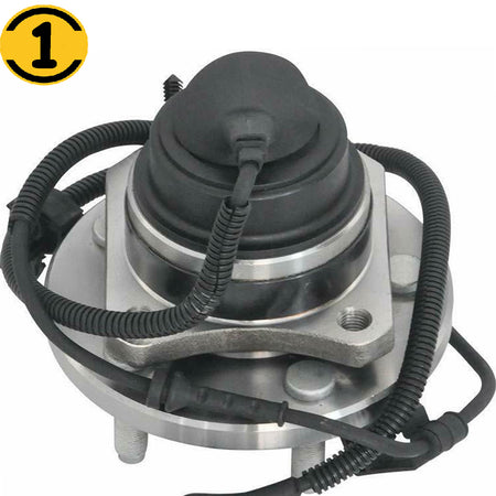 MotorbyMotor 513230 Front Heavy Duty Wheel Bearing Assembly with 5 Lugs Fits for Ford Crown Victoria, Mercury Grand Marquis, Lincoln Town Car Wheel Bearing and Hub Assembly (All Models, w/ABS) MotorbyMotor