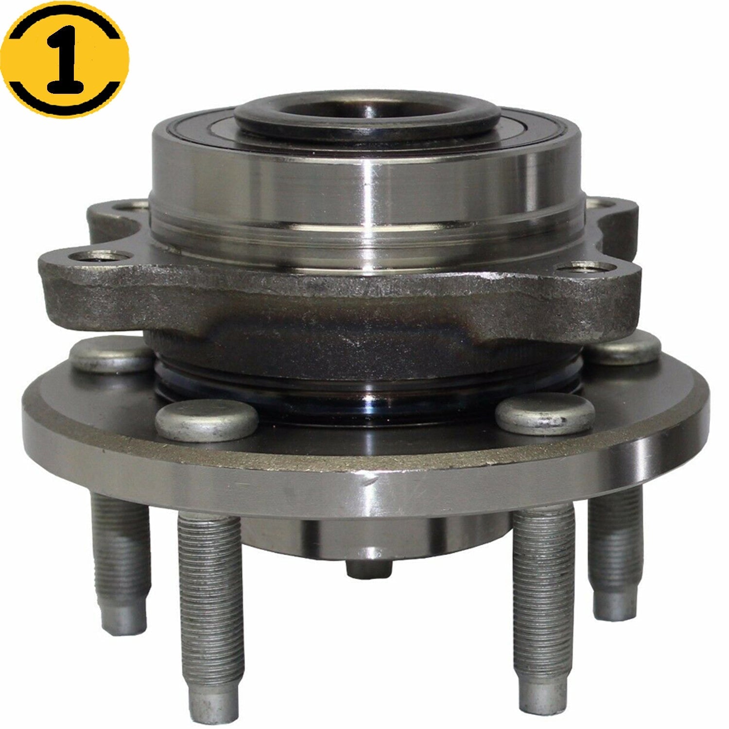 MotorbyMotor 513275 Rear Wheel Bearing and Hub Assembly w/5 Lugs Fits for Ford Flex Taurus Police Interceptor Sedan Special Service Police Sedan, Lincoln MKS MKT MKX Hub Bearing (w/ABS) MotorbyMotor