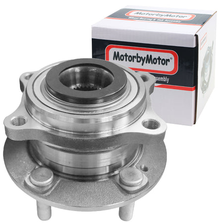 MotorbyMotor 513374 Front Wheel Bearing and Hub Assembly with 5 Lugs Fits for Hyundai Nexo Sonata Tucson Veloster, Kia Cadenza Optima Sportage Hub Bearing MotorbyMotor