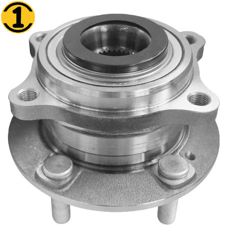 MotorbyMotor 513374 Front Wheel Bearing and Hub Assembly with 5 Lugs Fits for Hyundai Nexo Sonata Tucson Veloster, Kia Cadenza Optima Sportage Hub Bearing MotorbyMotor