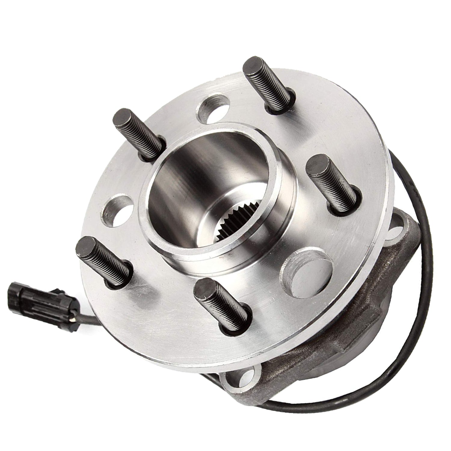 MotorbyMotor 515019 Front Wheel Bearing and Hub Assembly with 5 Lugs fits for Chevrolet Astro,GMC Safari Low-Runout OE Directly Replacement Hub Bearing AWD w/ABS MotorbyMotor