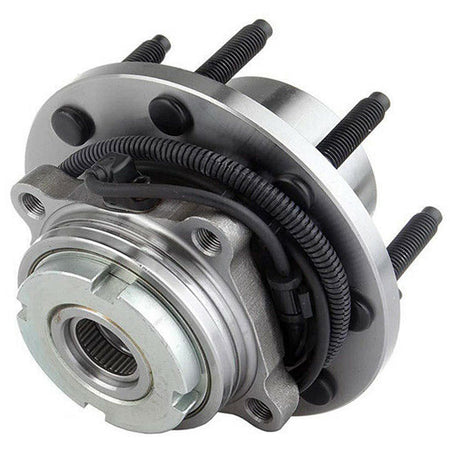 MotorbyMotor 515020 (4WD) Front Heavy Duty Wheel Bearing Assembly with 8 Lugs Fits for Ford F-250 F-350 Super Duty Excursion Wheel Bearing and Hub Assembly (W/ABS, SRW)-Single Rear Wheels ONLY MotorbyMotor