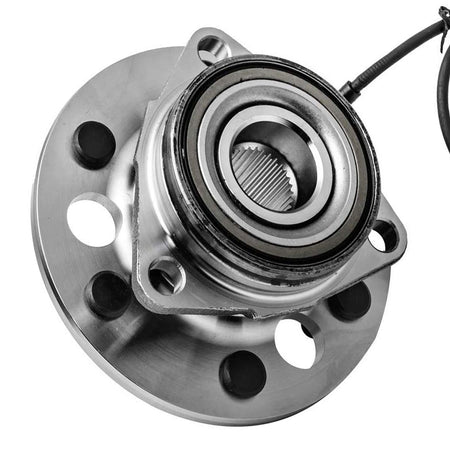 MotorbyMotor 515024 Front Wheel Bearing and Hub Assembly with 6 Lugs w/ABS Fits for Cadillac Escalade, Chevrolet K1500 K2500 Suburban Tahoe, GMC K1500 K2500 Suburban Yukon Hub Bearing MotorbyMotor