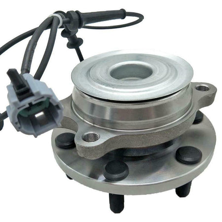 MotorbyMotor 515064 Front Wheel Bearing and Hub Assembly 2WD with 6 Lugs Fit for Nissan Frontier Pathfinder Xterra, Suzuki Equator Low-Runout OE Directly Replacement Hub Bearing (2WD RWD, w/ABS) MotorbyMotor