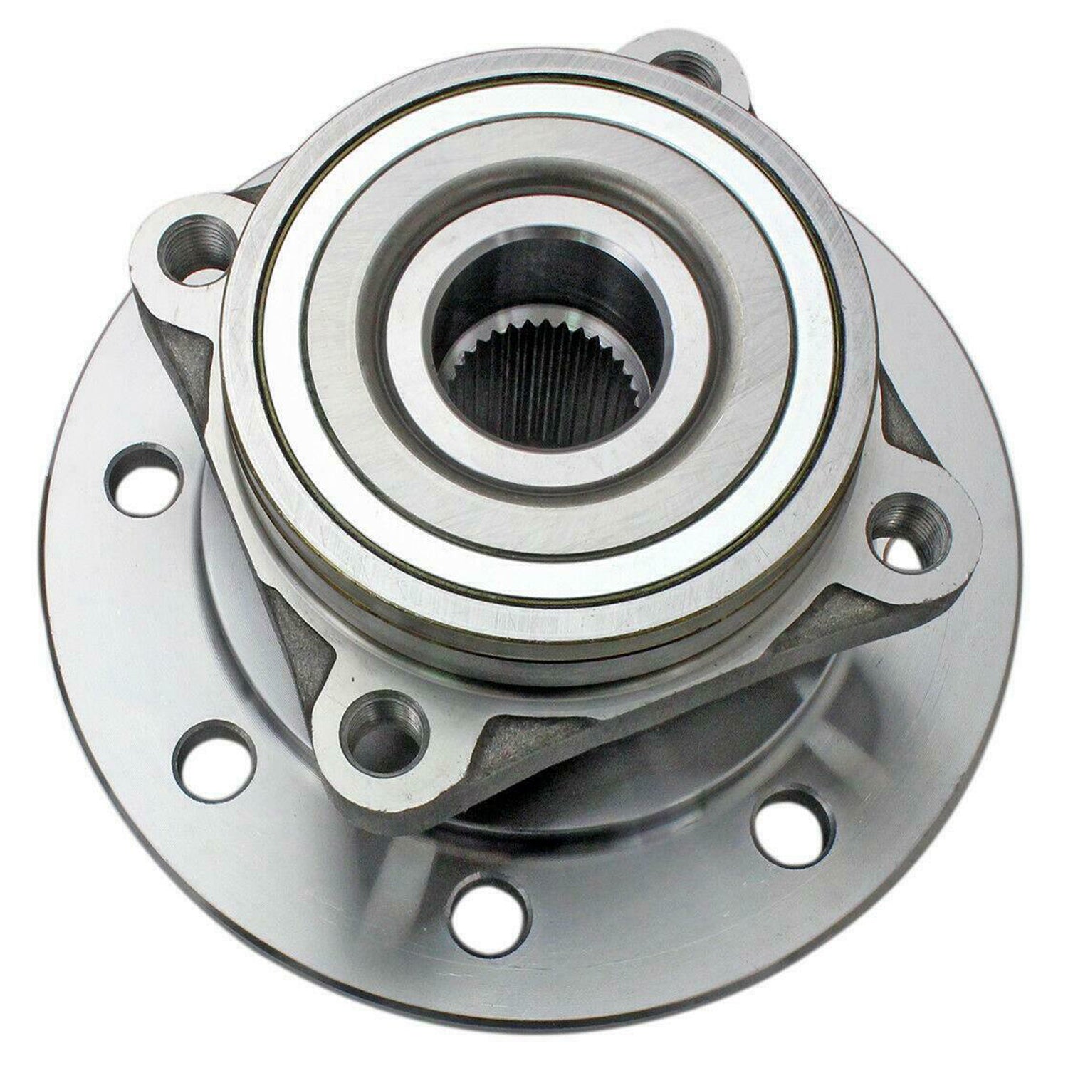 MotorbyMotor Front Wheel Bearing and Hub Assembly Replacement for 1994 1995 1996 1997 1998 1999 Dodge Ram(4WD), 1998 1999 Dodge Ram 3500 (RWD) Hub Bearing w/8 Lugs-515070 MotorbyMotor