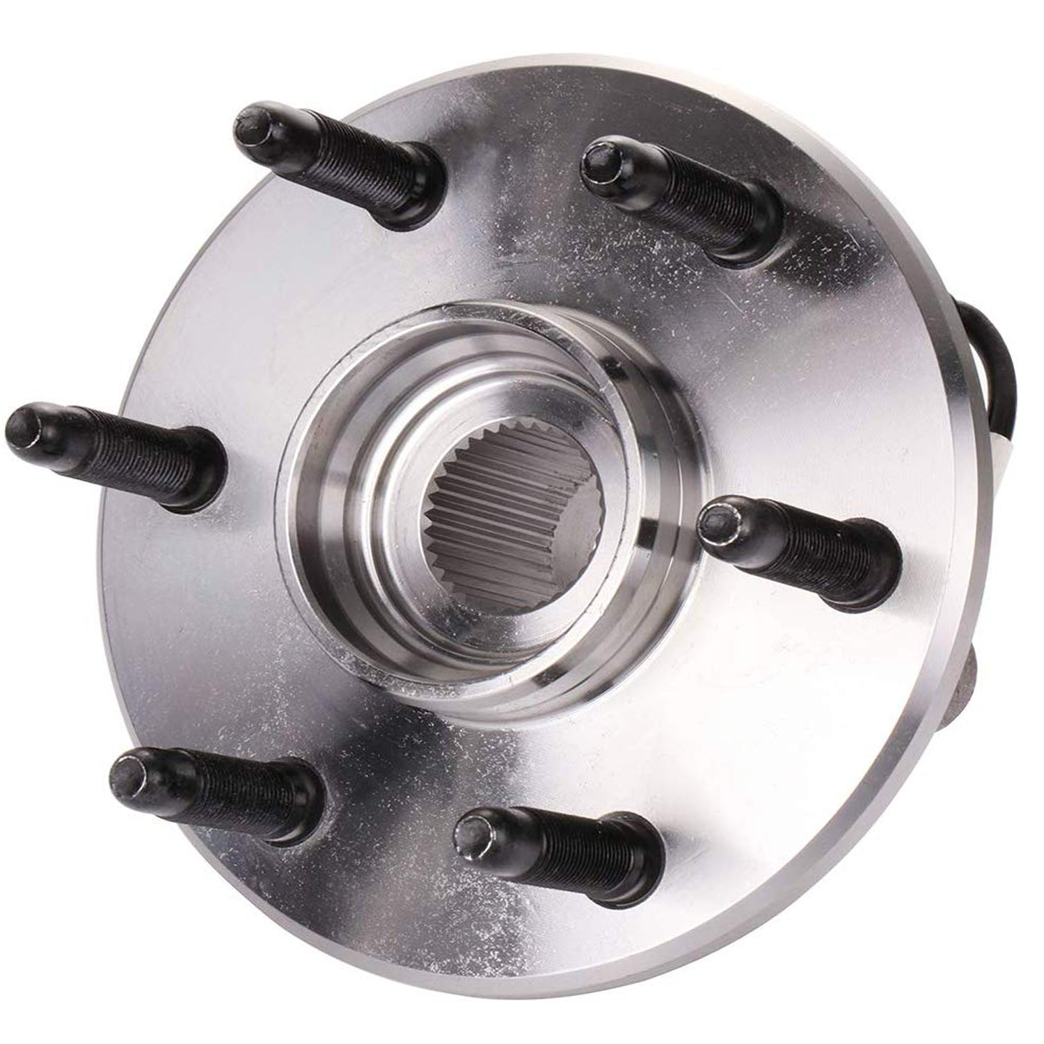 MotorbyMotor 515091 Front LH Wheel Bearing and Hub Assembly with 6 Lugs fits for Chevrolet Astro,GMC Safari Low-Runout OE Directly Replacement Hub Bearing AWD w/ABS MotorbyMotor