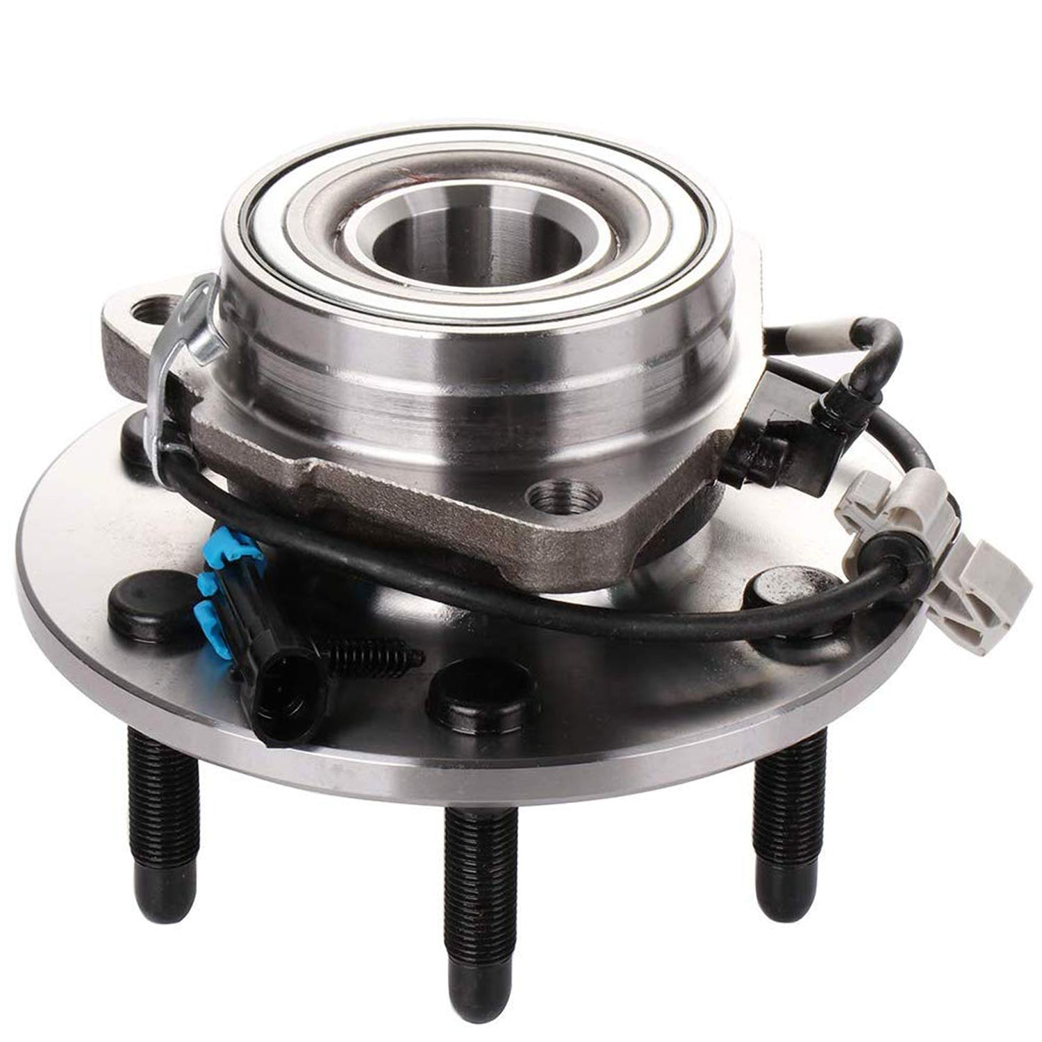 MotorbyMotor 515091 Front LH Wheel Bearing and Hub Assembly with 6 Lugs fits for Chevrolet Astro,GMC Safari Low-Runout OE Directly Replacement Hub Bearing AWD w/ABS MotorbyMotor