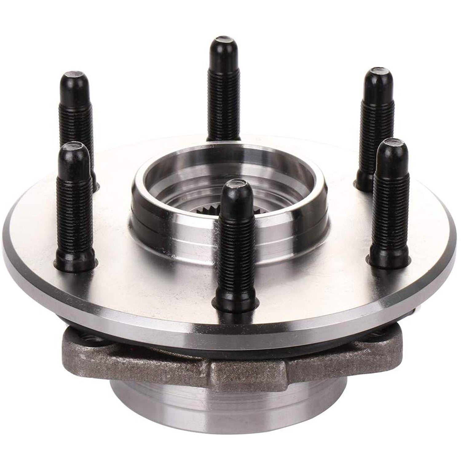 MotorbyMotor 515091 Front LH Wheel Bearing and Hub Assembly with 6 Lugs fits for Chevrolet Astro,GMC Safari Low-Runout OE Directly Replacement Hub Bearing AWD w/ABS MotorbyMotor