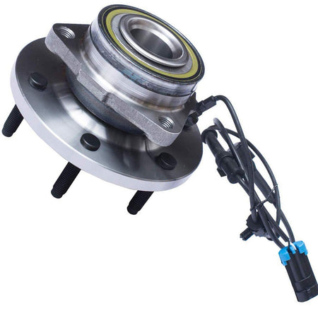 MotorbyMotor 515093 Front Wheel Bearing and Hub Assembly with 6 Lugs for Hummer H3 Low-Runout OE Replacement Hub Bearing w/ABS MotorbyMotor