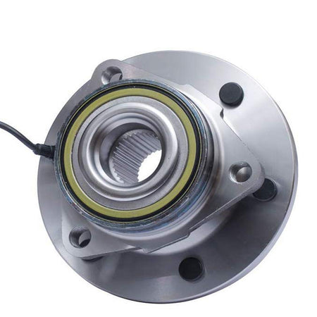 MotorbyMotor 515093 Front Wheel Bearing and Hub Assembly with 6 Lugs for Hummer H3 Low-Runout OE Replacement Hub Bearing w/ABS MotorbyMotor